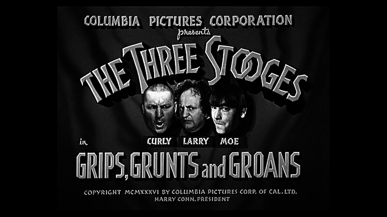 The Three Stooges - Grips, Grunts and Groans