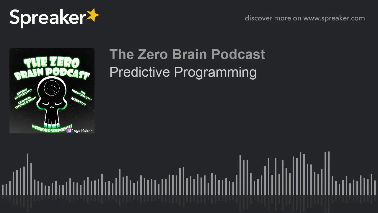 Predictive Programming (made with Spreaker)