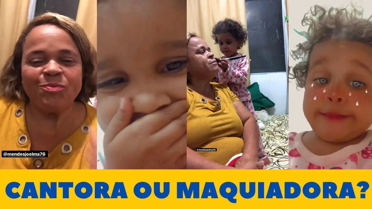 ANDRIELLY MAQUEOU A SUA AVÓ E DEU UM SHOW ELOGIADA POR CARLINHOS MAIA