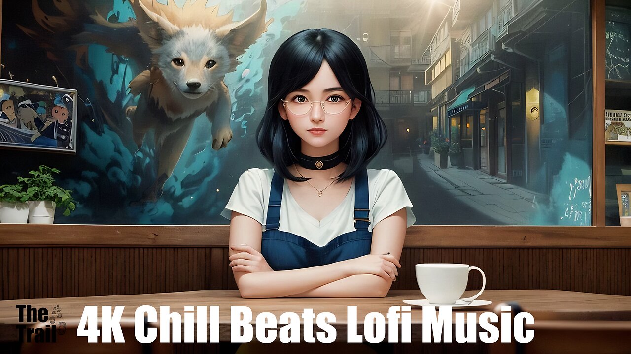 Chill Beats Music - Lofi Celestial Being | (AI) Audio Reactive Cinematic Anime | Soulmate