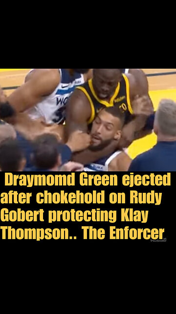 Draymond Green Threw Rudy Gobert In A Sleeper Hold