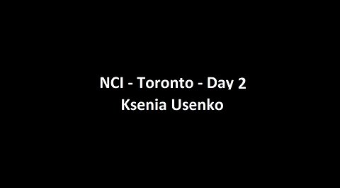 National Citizens Inquiry - Toronto - Day 2 - Ksenia Usenko Testimony