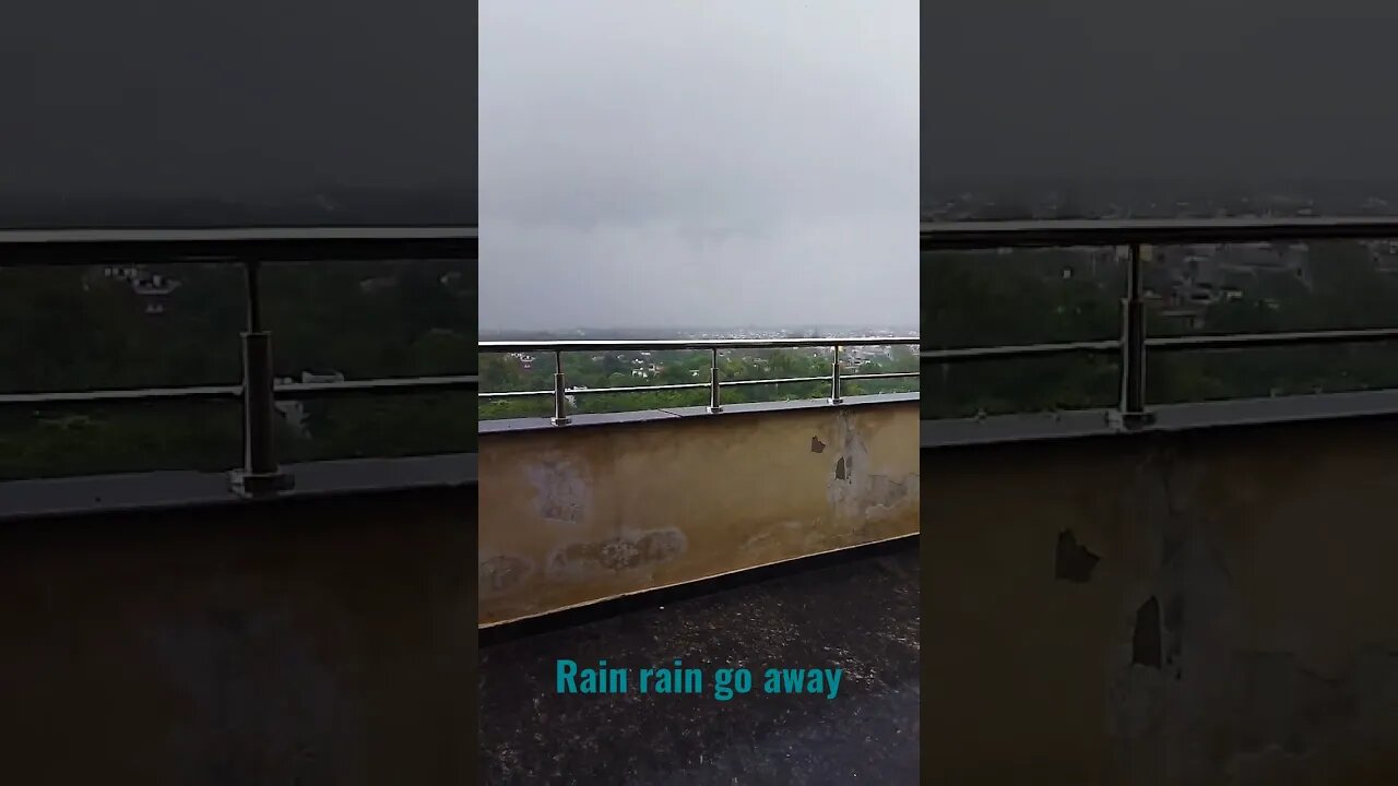 Delhi Rainy Day #shorts #rain #rainyday #delhi #whethernewslive