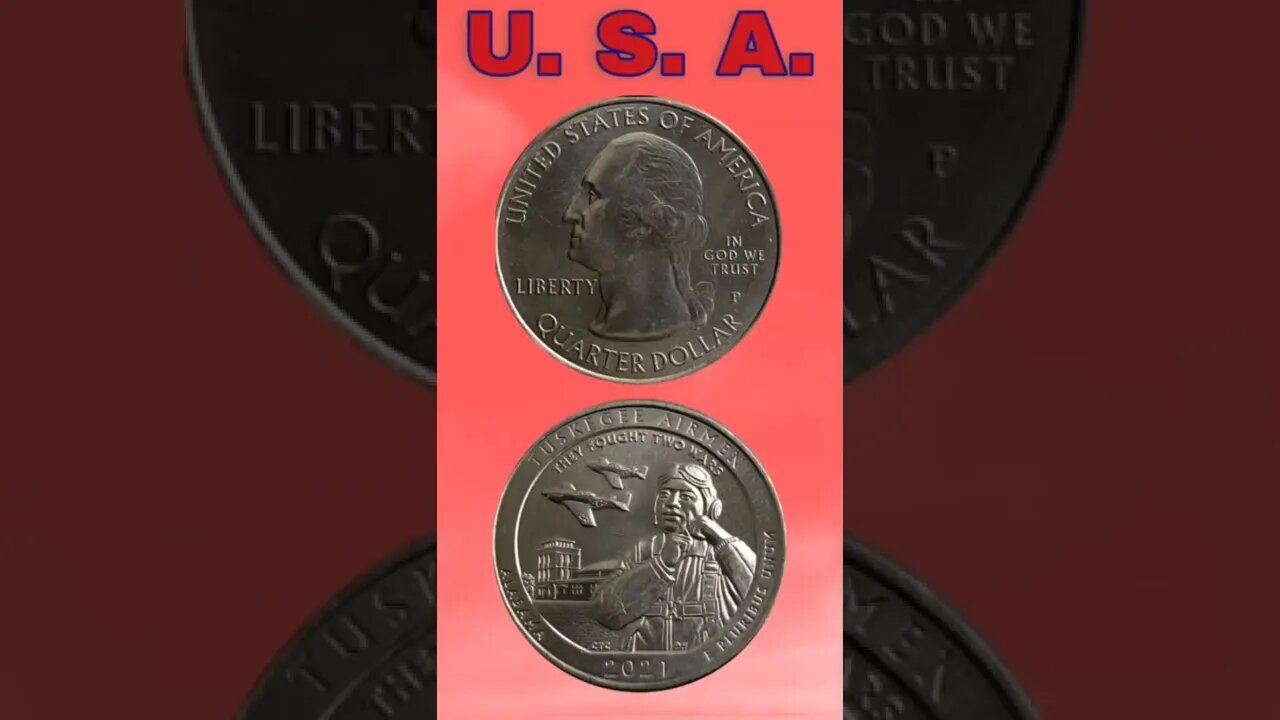 U. S. A. ¼ Dollar 2021.#shorts #coinnotesz