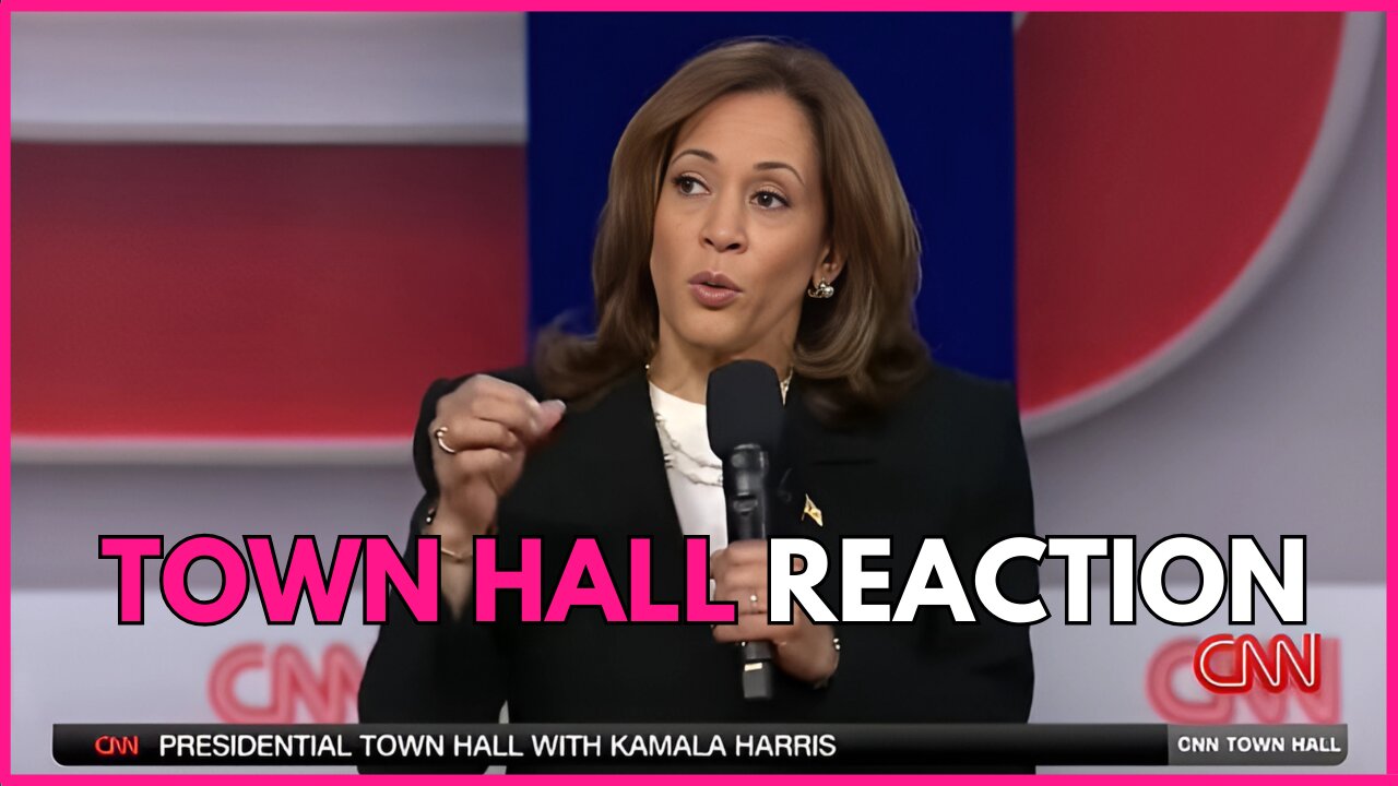 Kamala Harris Town Hall REACTION, Sabby & Jaybe Show!