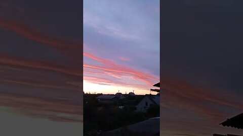 After the rain #shorts #Regen #sunset