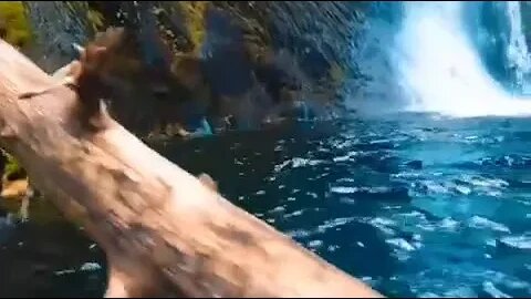 Beautiful waterfalls / relaxing music / calming music #NatureShortsVideo