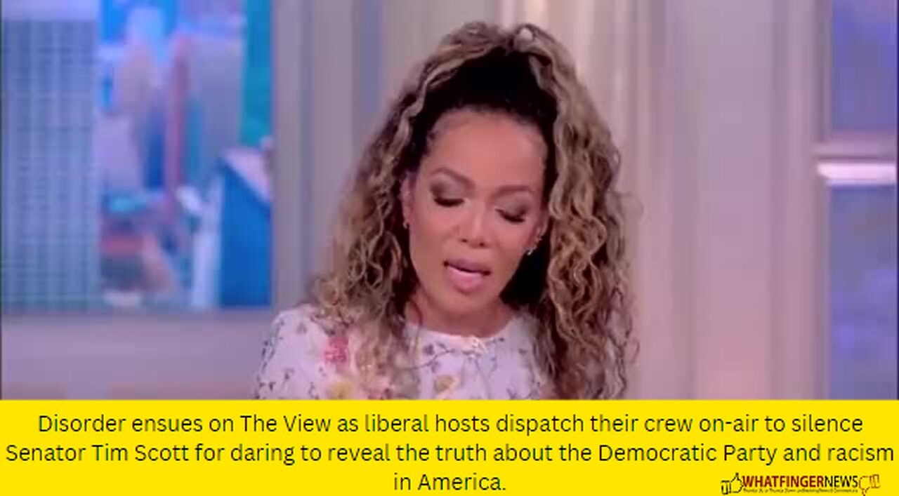 Disorder ensues on The View as liberal hosts dispatch their crew on-air to silence Senator