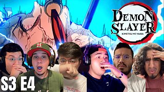 THEY ARE NO MATCH | Demon Slayer Season 3 Episode 4 Reaction