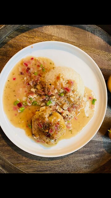 Lemon Chicken with Coconut Sauce