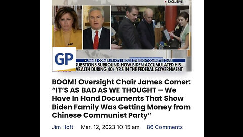 Media Blackout as Bank Records Show Biden Family Received $10M From China, Foreign Interests