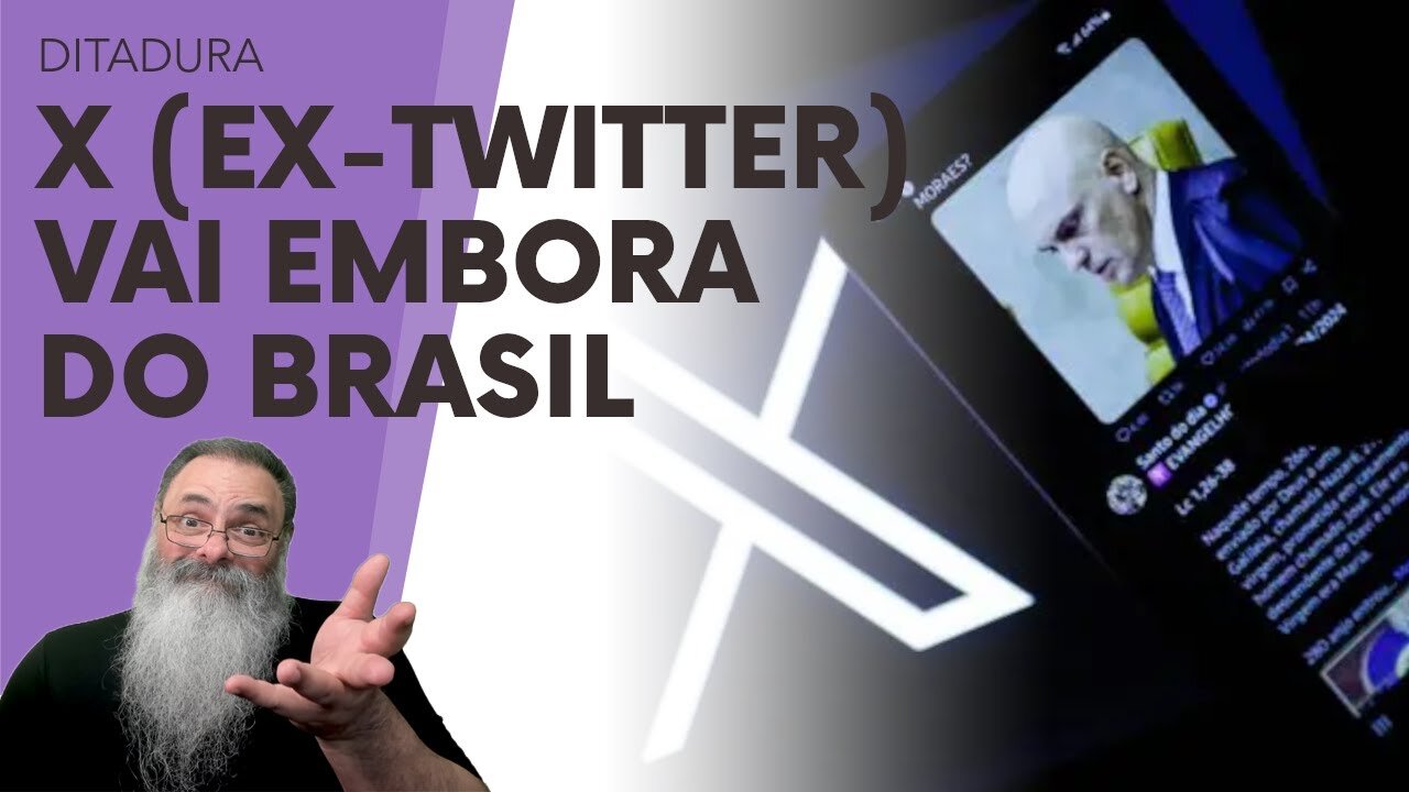 ELON MUSK PEITA XANDÃO e o X VAI EMBORA do BRASIL por NÃO CONCORDAR com ORDENS ILEGAIS de CENSURA