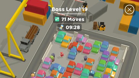 Parking Jam 3D-Boss level 19