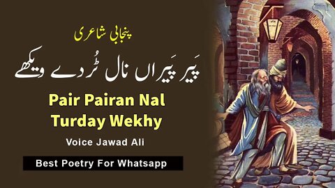 Pair Pairan Nal Turday Wekhy - Punjabi Poetry Whatsapp Status - Sad Saraiki Shero Shayari