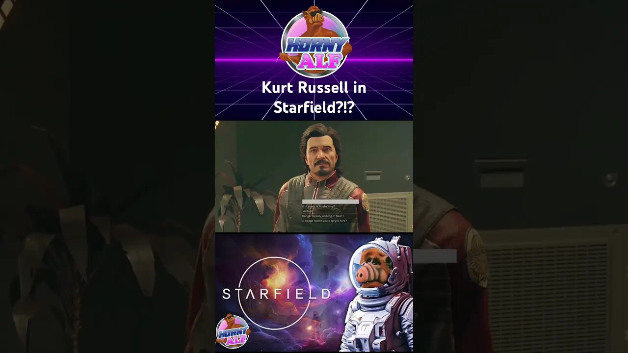 Kurt Russell in Starfield?!? #starfield #KurtRussell #Shorts