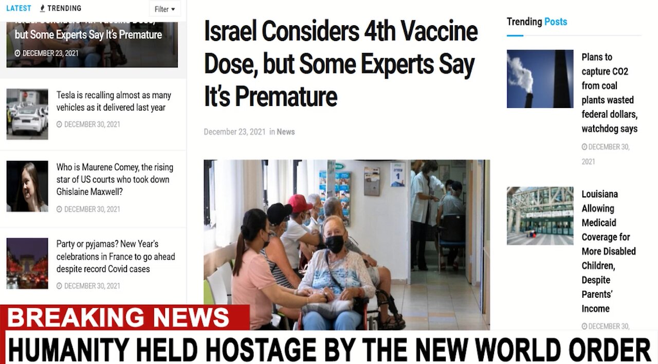 THE VACCINATED FACE A FUTURE OF DISEASE AND HYSTERIA ACCORDING TO REPORTS...
