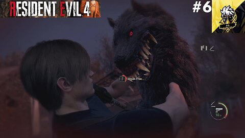 Resident Evil 4 Remake Gameplay Part #6: Leon's Terrifying Church Encounter with Infected Dogs!"