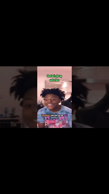 iShowSpeed's chat gives him the assist 😂