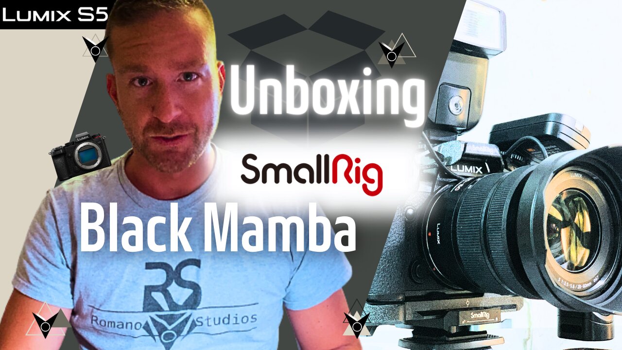 Unboxing SmallRig Cage Kit Black Mamba for Panasonic LUMIX S5