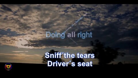 Sniff´the tears - Driver´s seat - Lyrics Paroles Letra