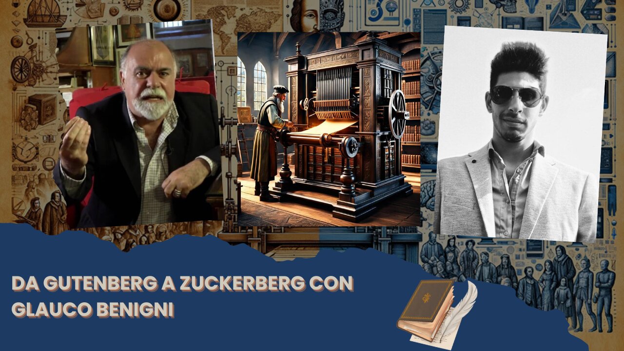 DA GUTENBERG A ZUCKERBERG CON GLAUCO BENIGNI