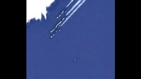 Oval UFO Recorded at USN Blue Angels Practice