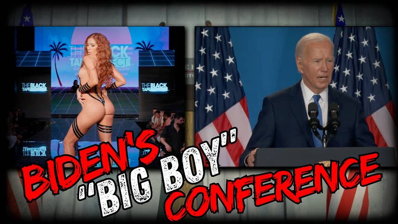 Watch Biden Gaffe and Mumble Through His Big Boy Press Conference Alex Jones and Owen Shroyer