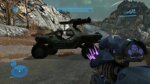 One mean HALO Reach Gauss Hog Ride