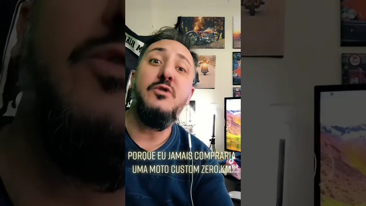 Moto Custom Okm. Porque eu Jamais compraria uma Moto Custom Okm?