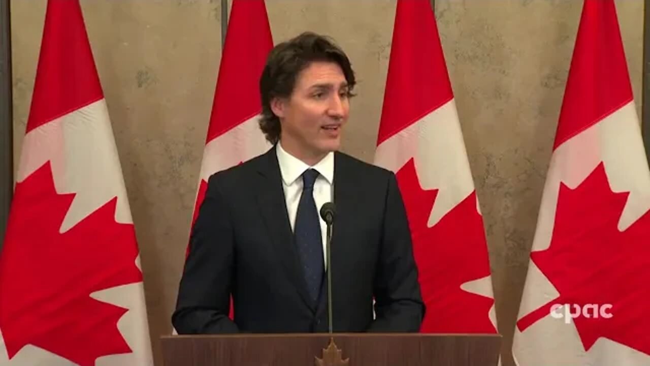 Trudeau ‘We’re a Long Way from’ Calling in the Military to Break Up the Truckers Protest