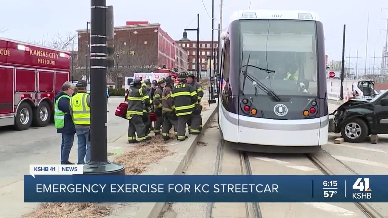 KC Streetcar conducts routine emergency drill