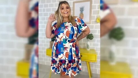 🛑 VESTIDO CIGANINHA PLUS SIZE