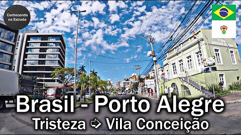 🚗 🌞 Dirigindo por Porto Alegre, bairros Tristeza ➡️ Vila Conceição