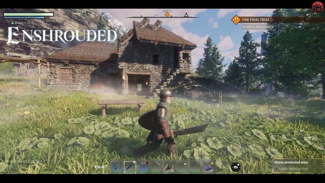 ENSHROUDED. CONSTRUA UM CASTELO NESTE NOVO JOGO COM MESCLA DE CRAFTOPIA, ZELDA VALHEIM. IMPERDIVEL