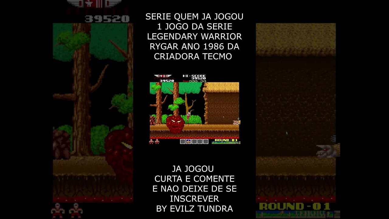 SERIE GRANDE JOGOS ARCADE 1 RYGAR