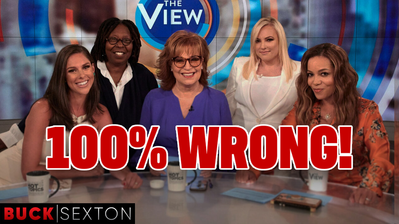 "The View" Co-Host Sunny Hostin Is Completely Clueless About The Facts