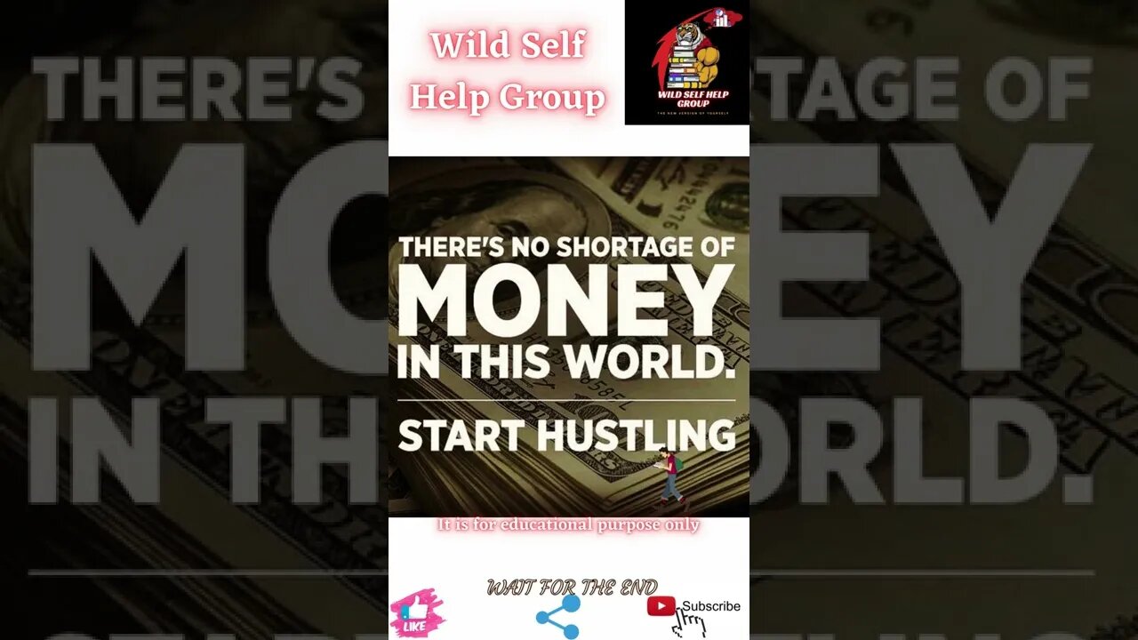 🔥Start hustling🔥#shorts🔥#wildselfhelpgroup🔥26 May 2022🔥