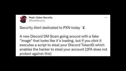 Warning people about discord scam makes them upset?