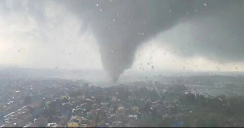 Violente tornade em Chine