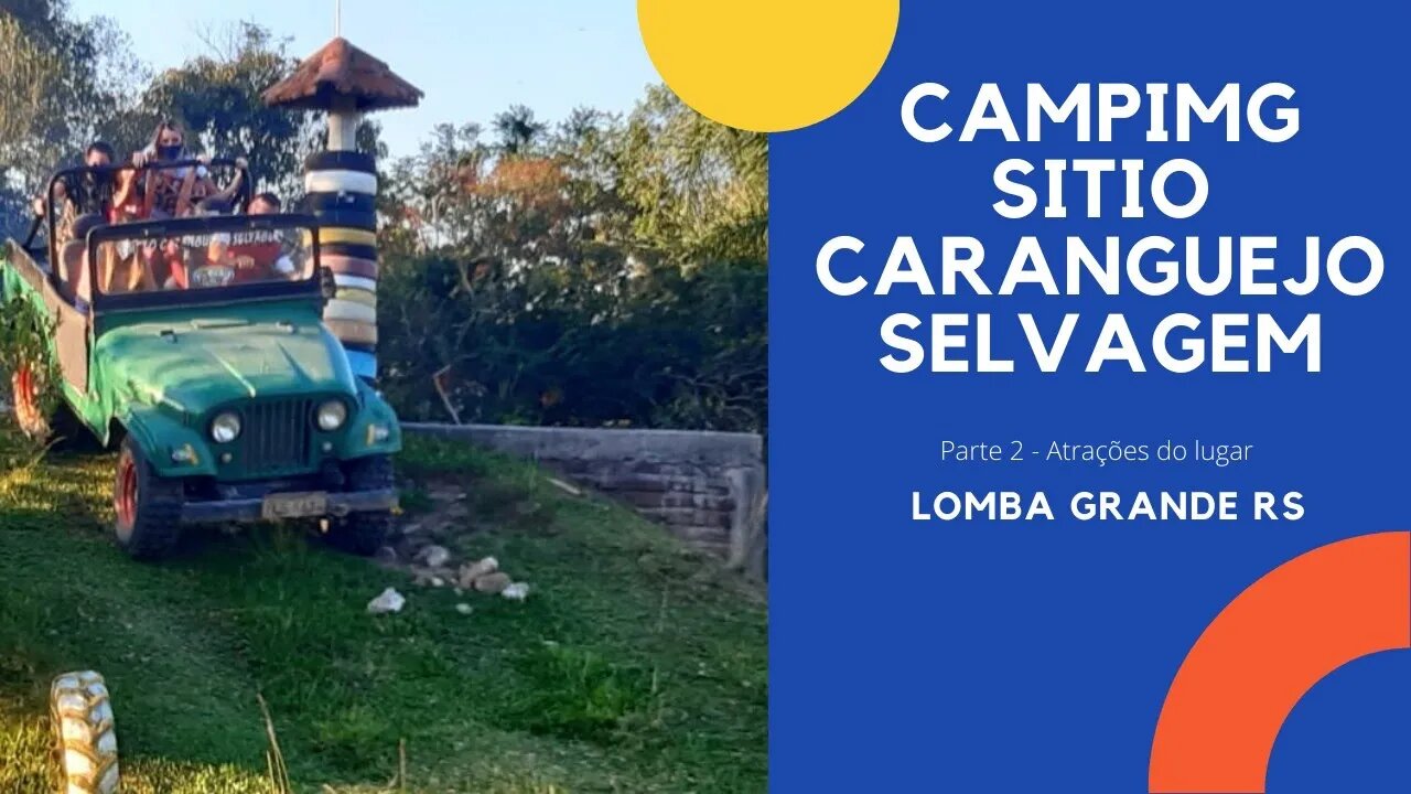 CAMPING SITIO CARANGUEJO SELVAGEM em NH RS Pt. 2 Conheça os atrativos #camping #turismo #viagem