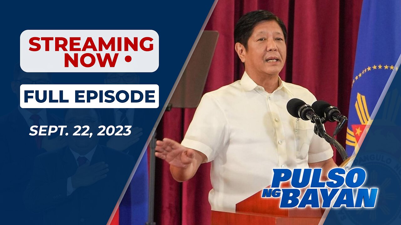 LIVE | Pulso ng with Atty. Harry Roque, Admar Vilando at MJ Mondejar | September 22, 2023