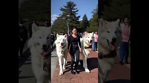 My Direwolves love the Seawall