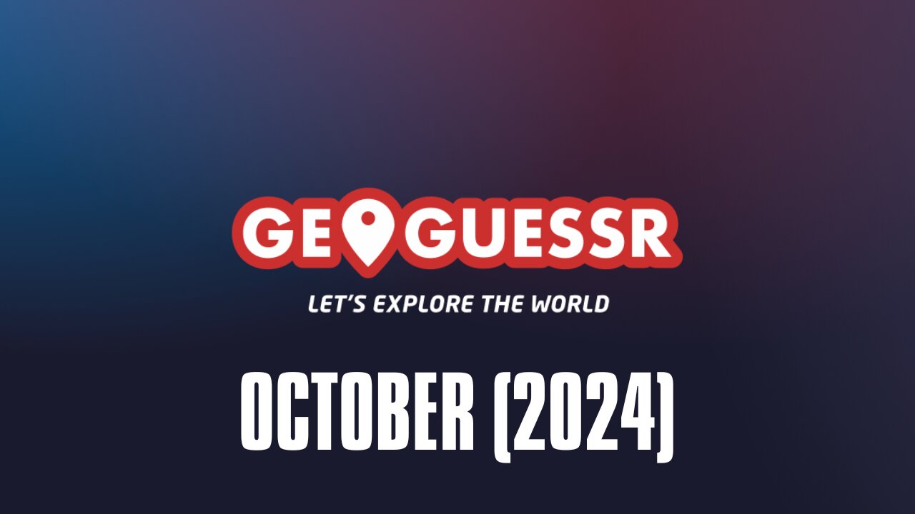 GeoGuessr Daily Challenge Livestream - October Edition 🌍