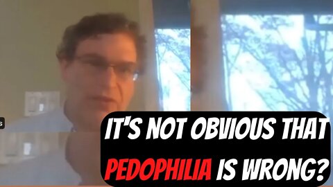 NYC College Professor DEFENDING PEDOPHILIA