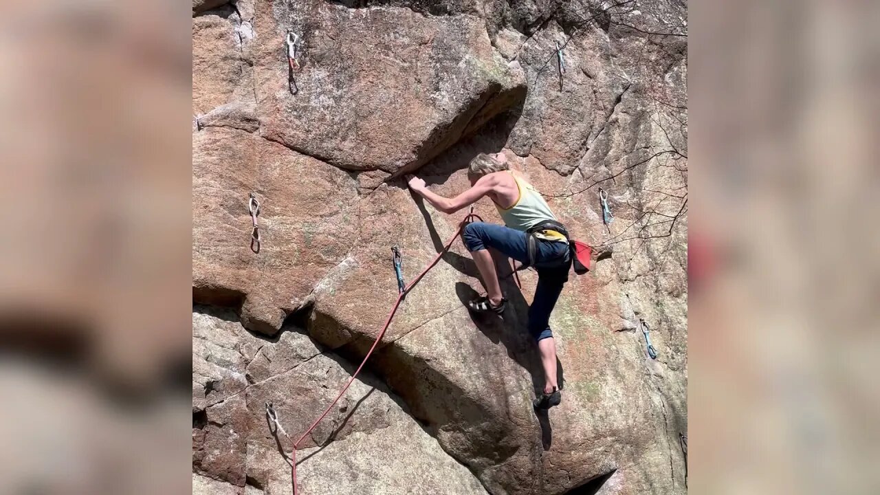 Långbeta: Myrsloken, 7a+ @ Loberget