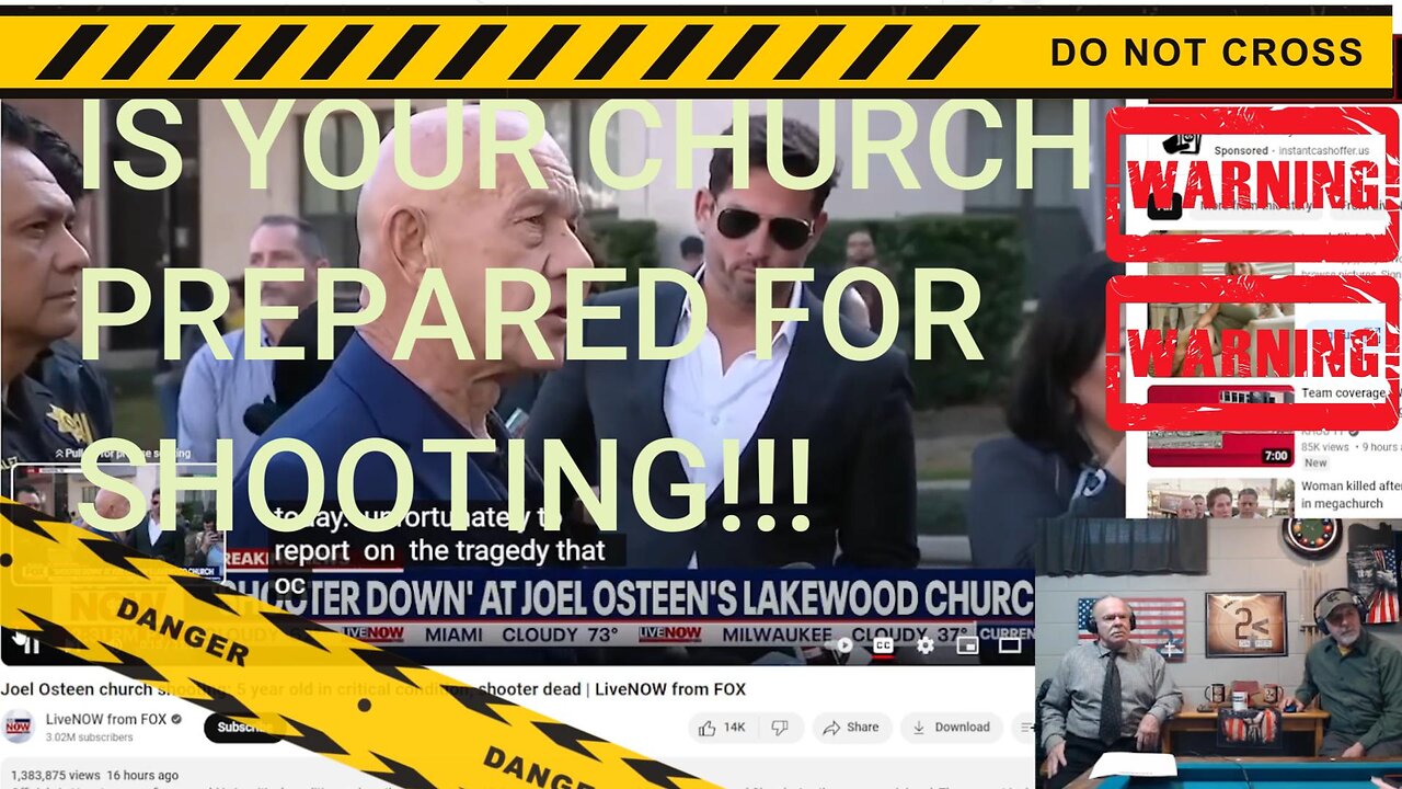 JOEL OSTEEN SEE ACTIVE SHOOTER