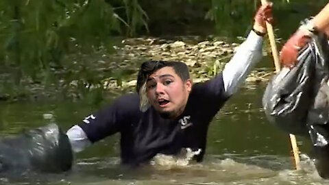 Jhese threw me in the river and took over the vlog channel!