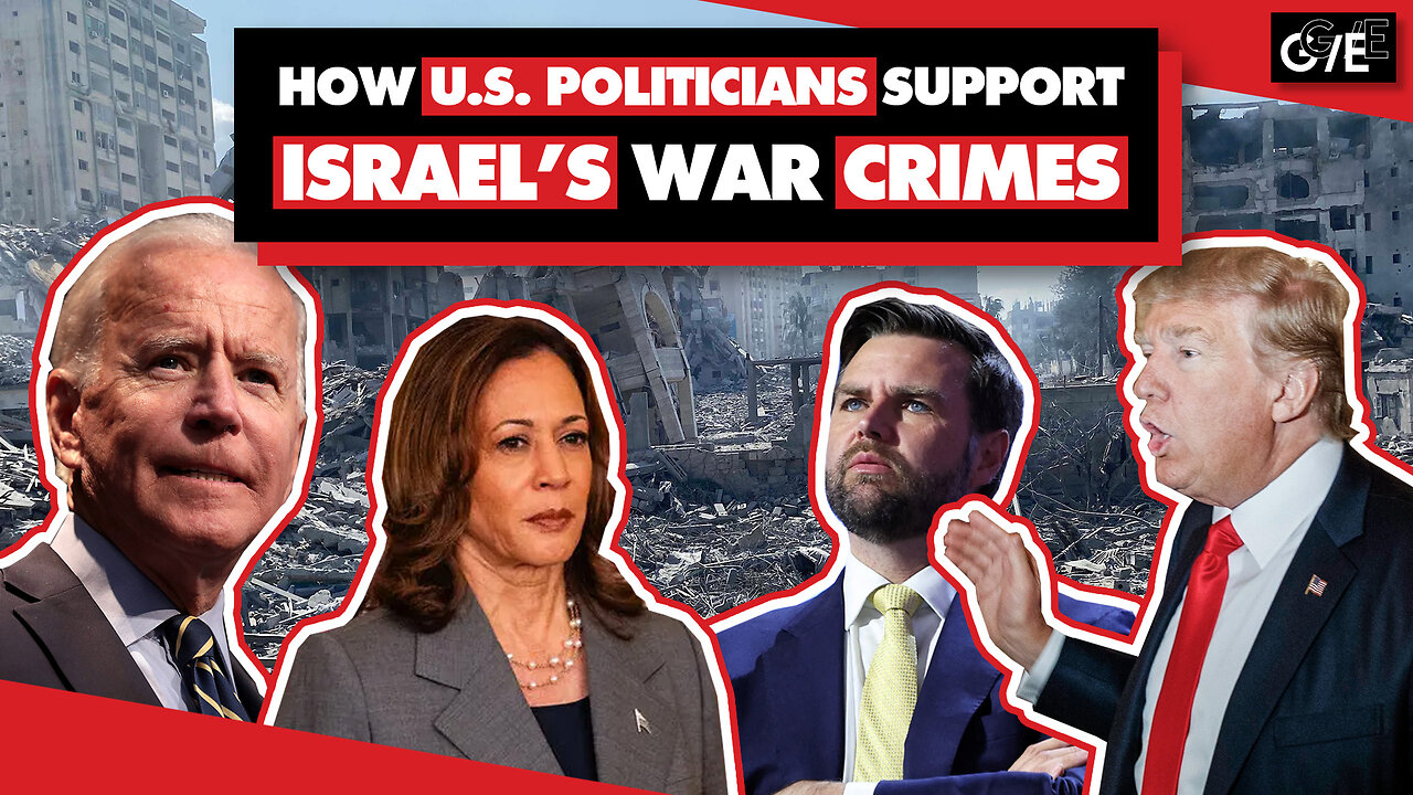 US support for Israel's war crimes is bipartisan: Trump, Kamala Harris, Biden, JD Vance, Tim Walz