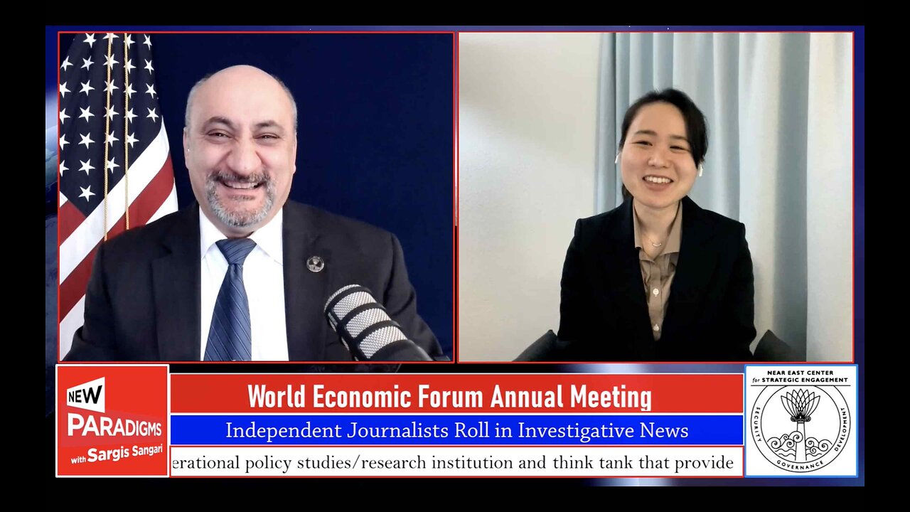 Masako Ganaha: WEF & Independent News Reports from Davos, New Paradigms w/Sargis Sangari EP #134