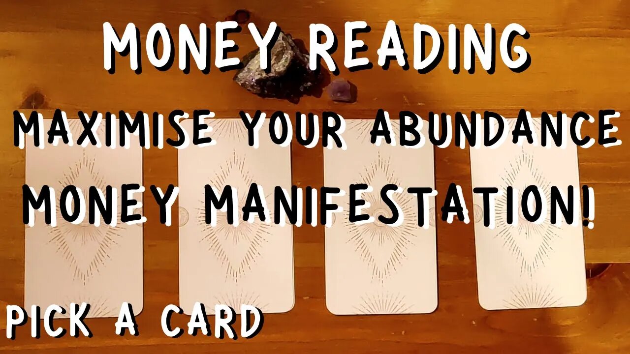 Be in flow with money ✨MONEY MANIFESTATION || PICK A CARD Tarot reading (Timeless)